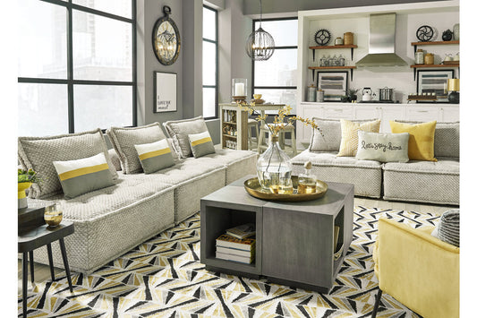 Bales Taupe 3-Piece Modular Seating - SET | A3000244 | A3000244 | A3000244 - Luna Furniture - Dallas Store