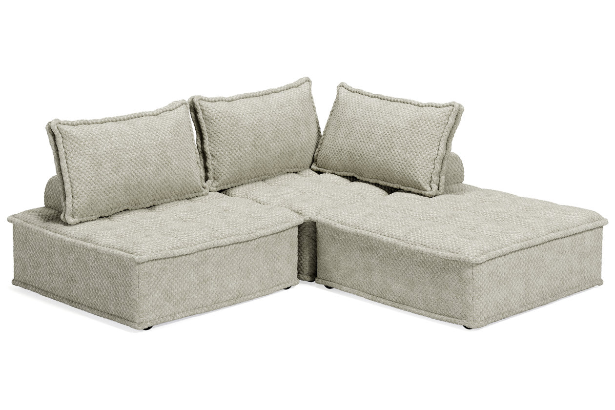 Bales Taupe 3-Piece Modular Seating - SET | A3000244 | A3000244 | A3000244 - Luna Furniture - Dallas Store