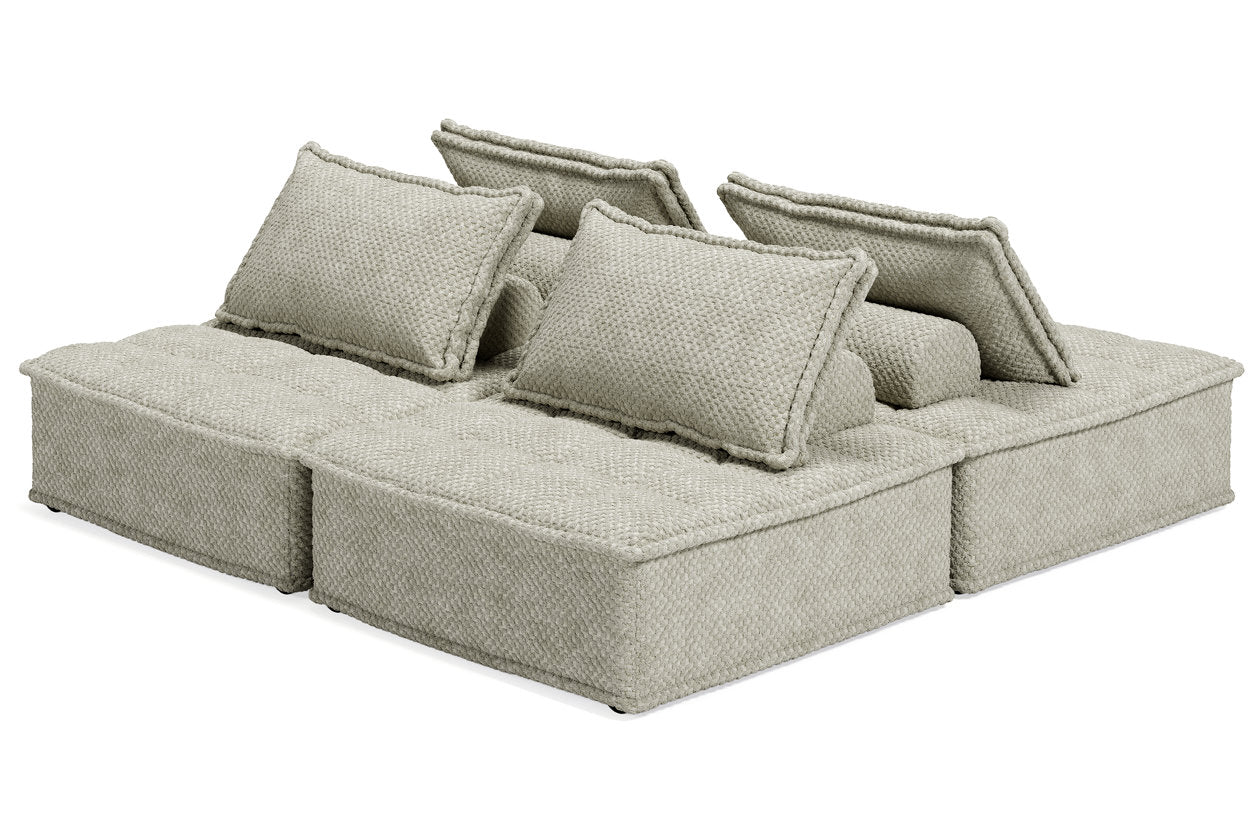 Bales Taupe 4-Piece Modular Seating - SET | A3000244 | A3000244 | A3000244 | A3000244 - Luna Furniture - Dallas Store