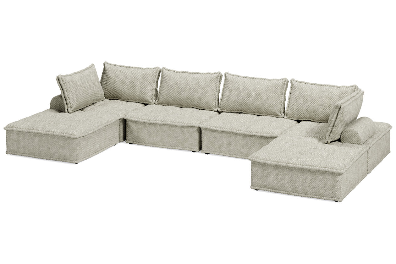 Bales Taupe 6-Piece Modular Seating - SET | A3000244 | A3000244 | A3000244 | A3000244 | A3000244 | A3000244 - Luna Furniture - Dallas Store