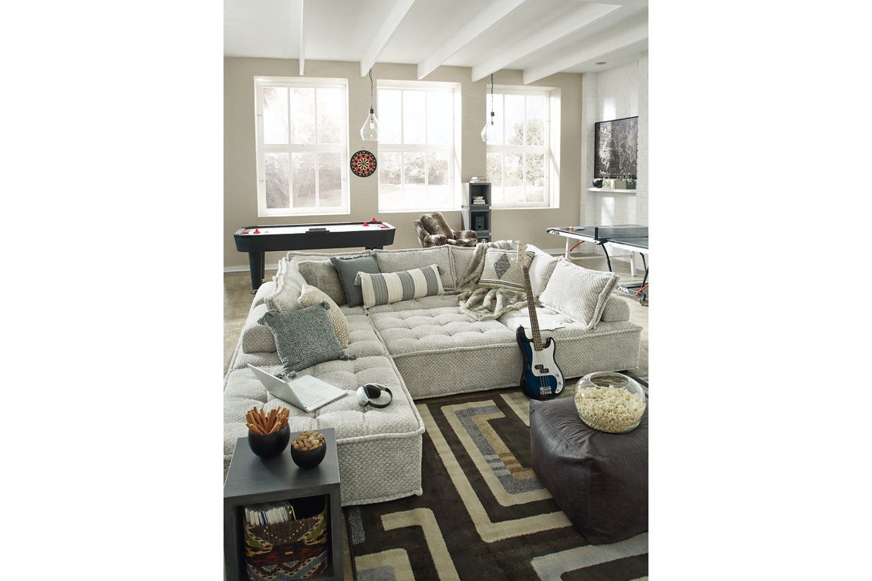 Bales Taupe 7-Piece Modular Seating - SET | A3000244 | A3000244 | A3000244 | A3000244 | A3000244 | A3000244 | A3000244 - Luna Furniture - Dallas Store