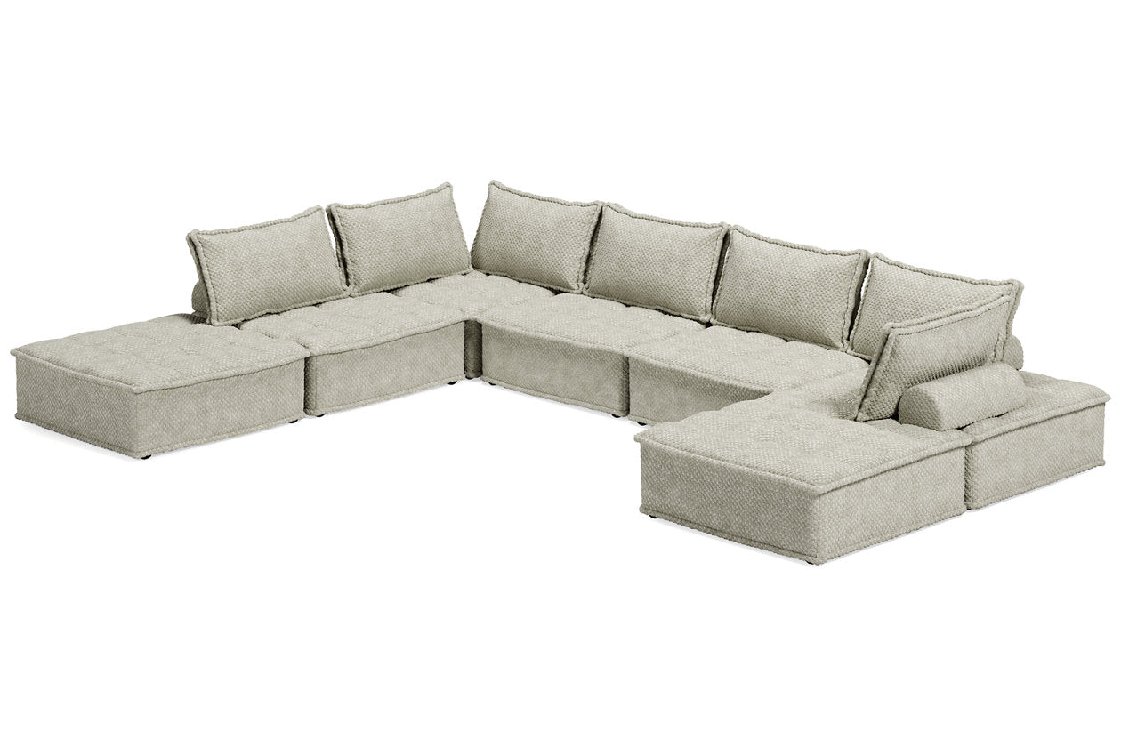 Bales Taupe 7-Piece Modular Seating - SET | A3000244 | A3000244 | A3000244 | A3000244 | A3000244 | A3000244 | A3000244 - Luna Furniture - Dallas Store