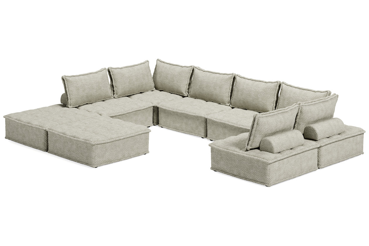Bales Taupe 8-Piece Modular Seating - SET | A3000244 | A3000244 | A3000244 | A3000244 | A3000244 | A3000244 | A3000244 | A3000244 - Luna Furniture - Dallas Store
