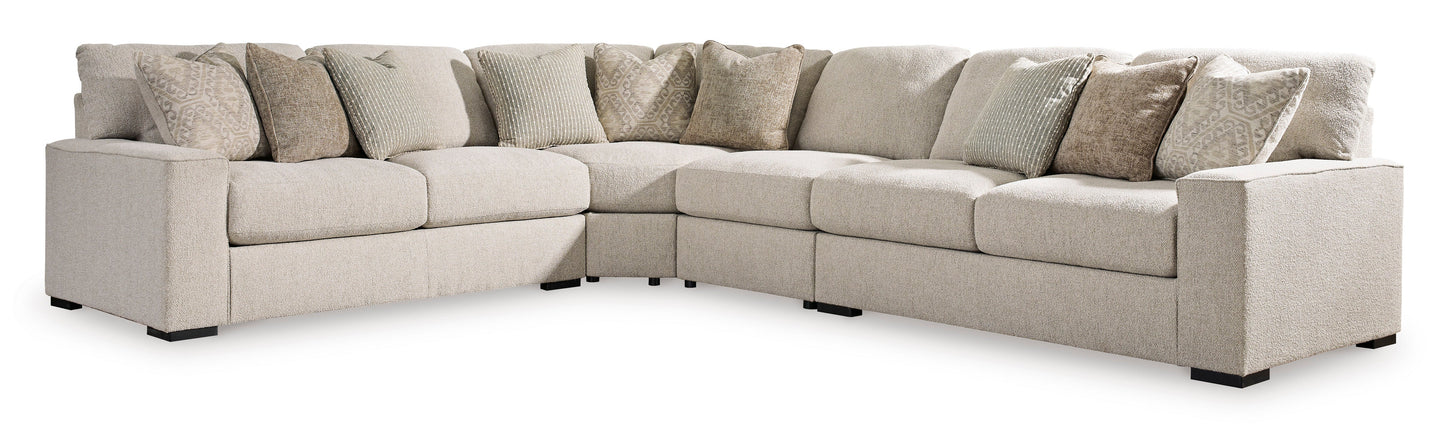 Ballyton Sand 4-Piece Sectional - SET | 2510255 | 2510256 | 2510277 | 2510246 - Luna Furniture - Dallas Store