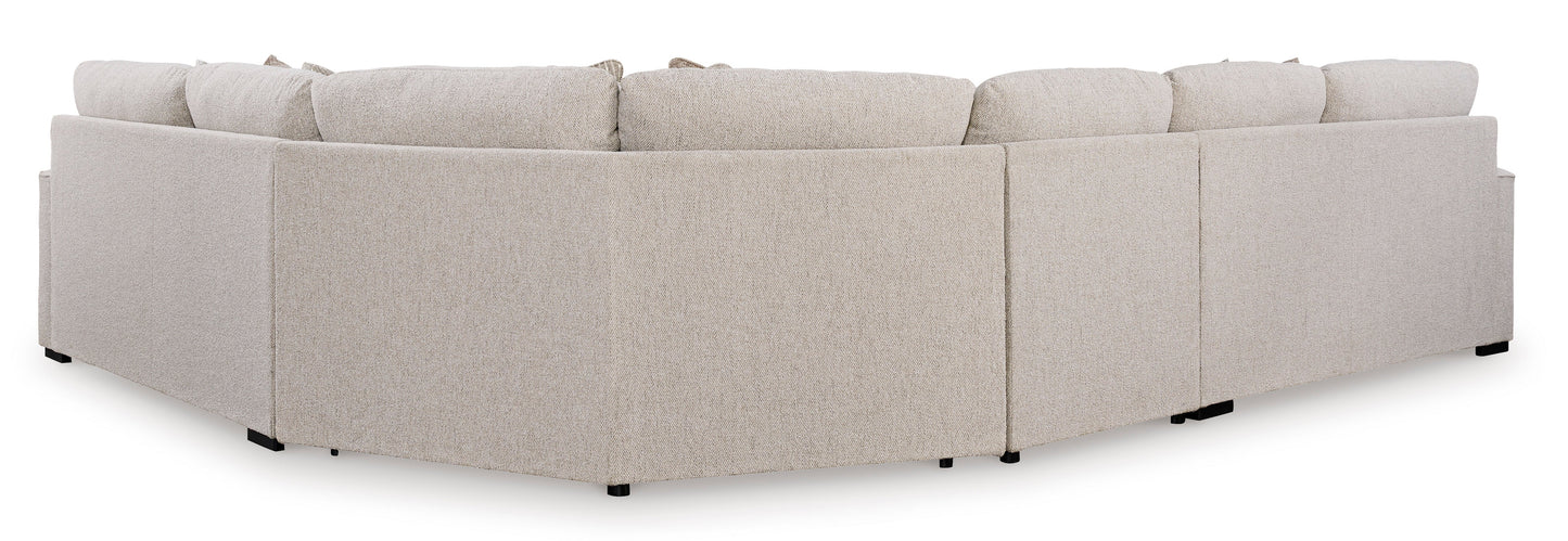Ballyton Sand 4-Piece Sectional - SET | 2510255 | 2510256 | 2510277 | 2510246 - Luna Furniture - Dallas Store