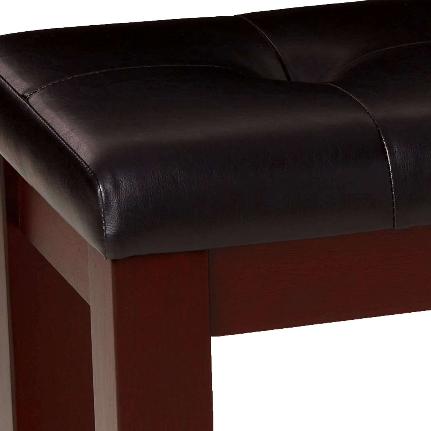 Bardstown Cherry Brown Extendable Dining Set - SET | 2152T-4282 | 2152S(2) | 2152-BENCH - Luna Furniture - Dallas Store
