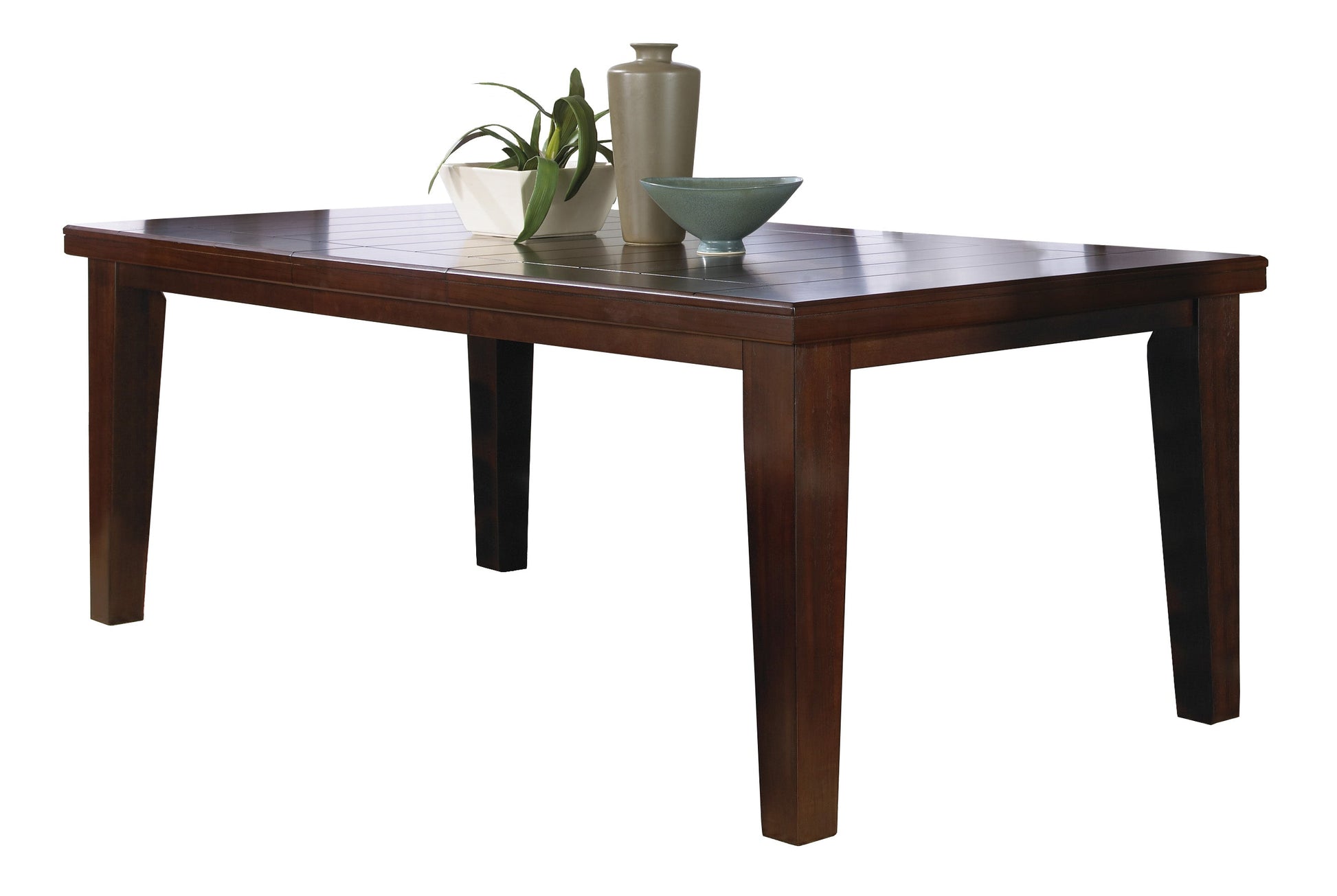 Bardstown Cherry Brown Extendable Dining Table - 2152T-4282 - Luna Furniture - Dallas Store