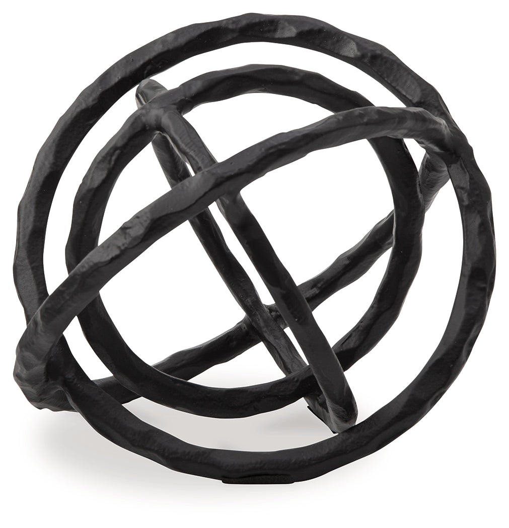 Barlee Black Sculpture (Set of 2) - A2000652 - Luna Furniture - Dallas Store