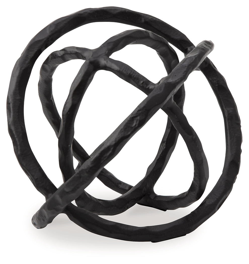 Barlee Black Sculpture (Set of 2) - A2000652 - Luna Furniture - Dallas Store