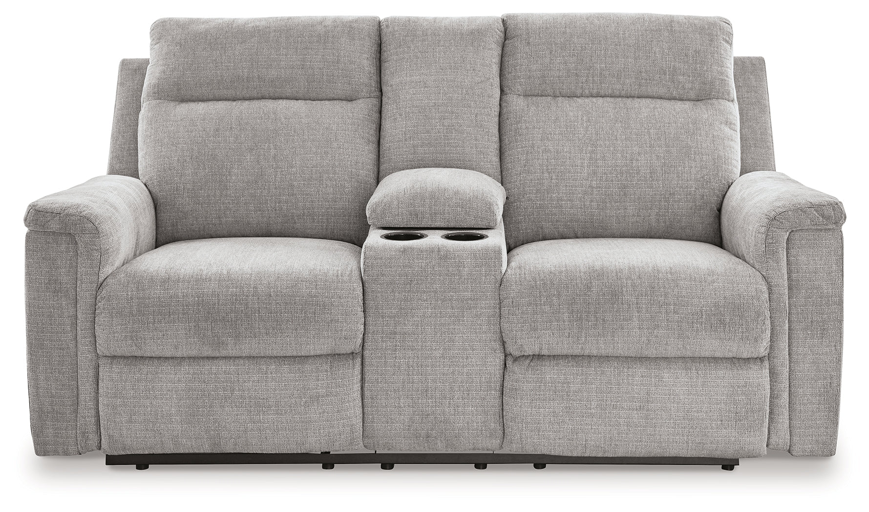 Barnsana Ash Power Reclining Loveseat with Console - 3320196 - Luna Furniture - Dallas Store