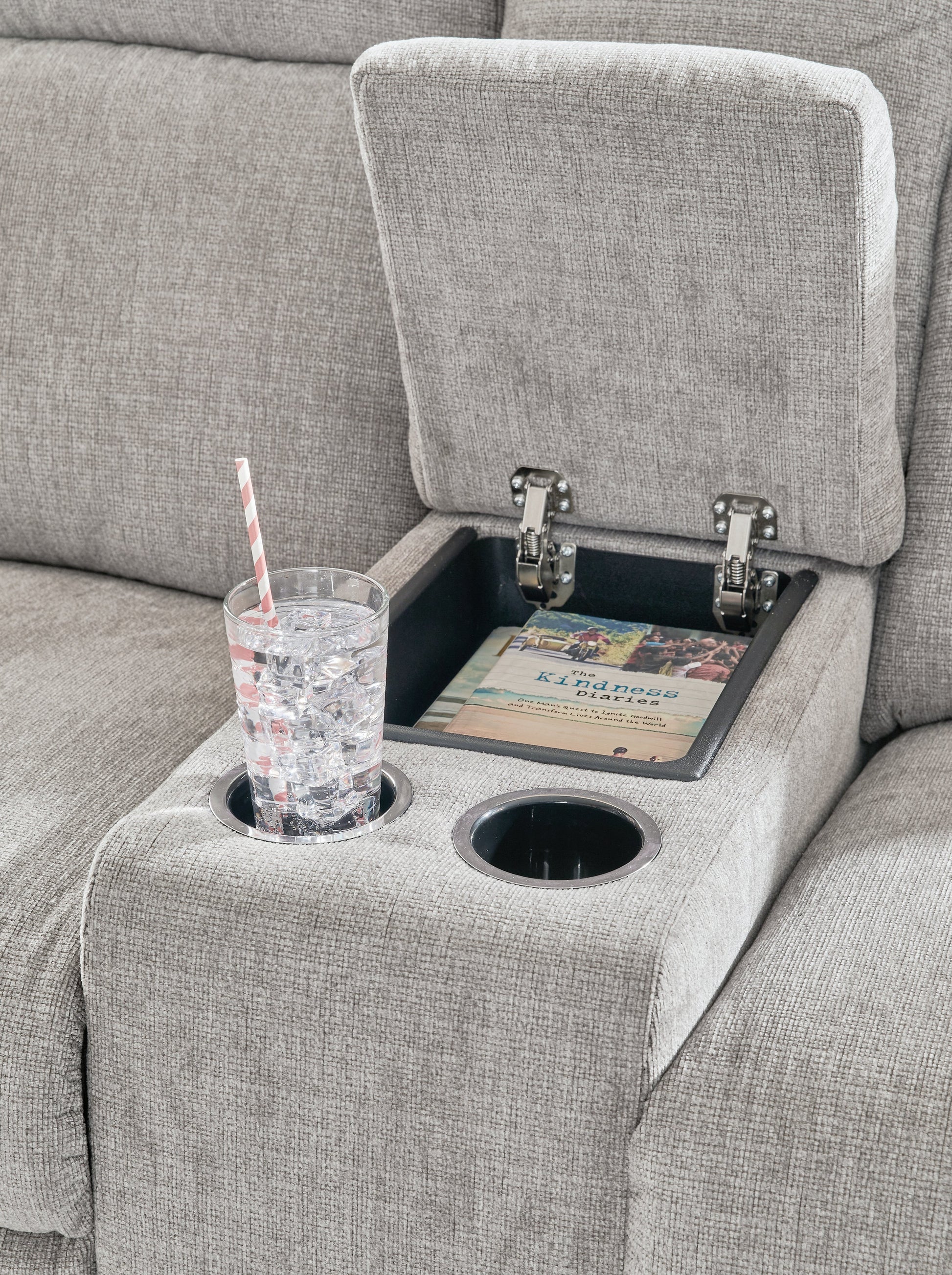Barnsana Ash Power Reclining Loveseat with Console - 3320196 - Luna Furniture - Dallas Store
