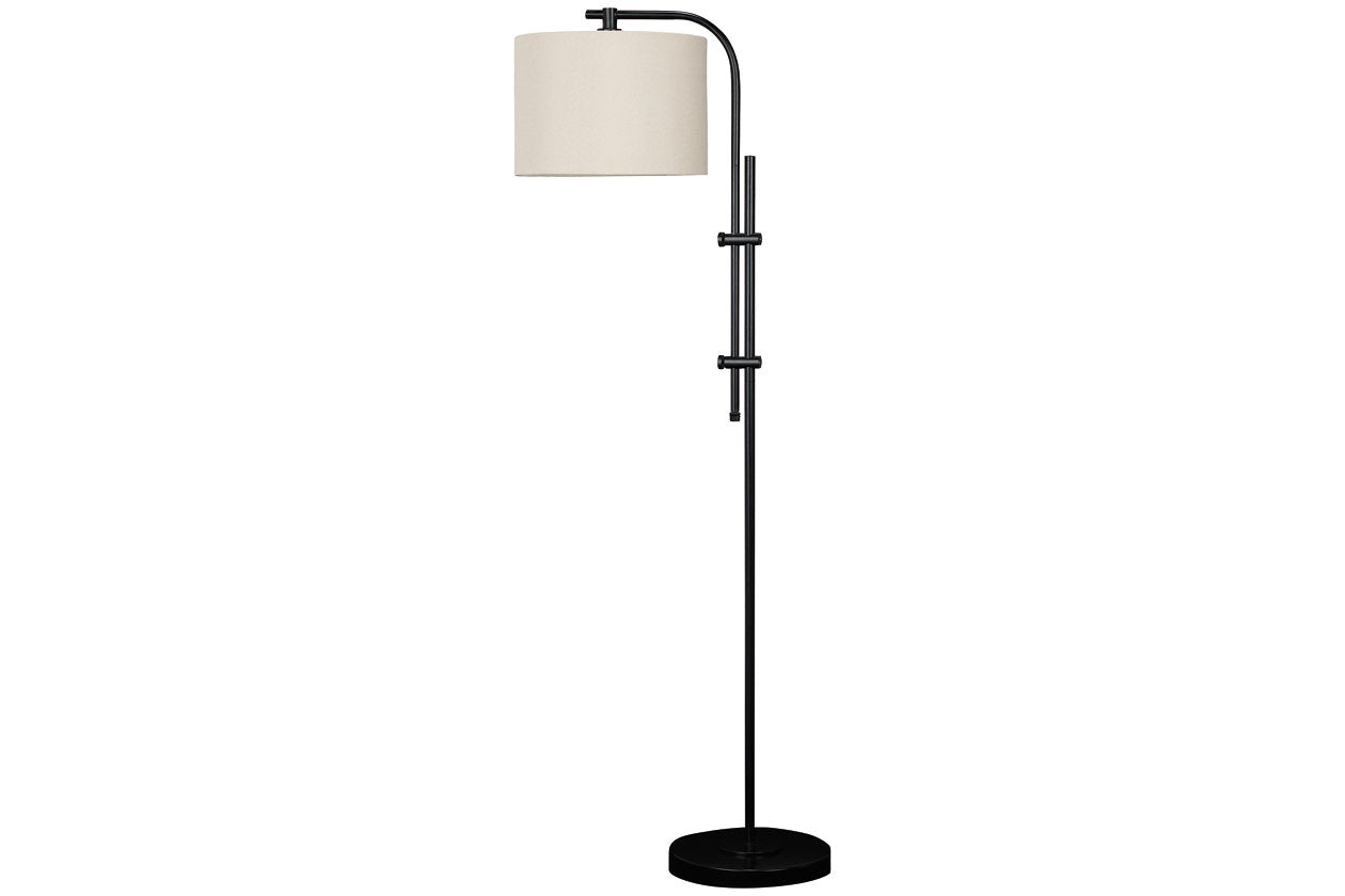 Baronvale Black Floor Lamp - L206041 - Luna Furniture - Dallas Store