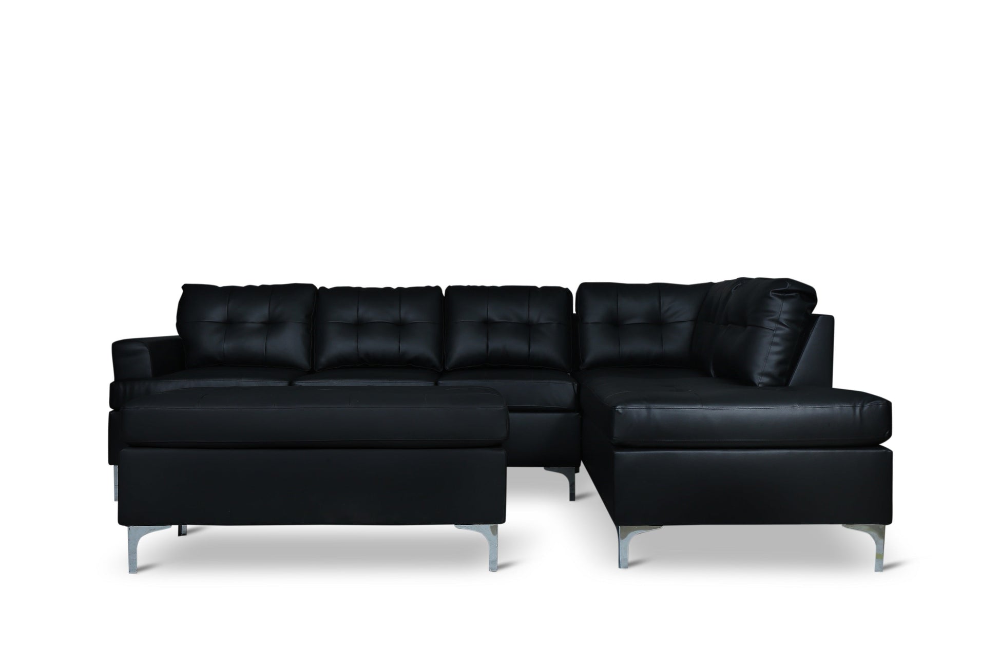Barrington New Black Ottoman - SH8378BLK-4 - Luna Furniture - Dallas Store