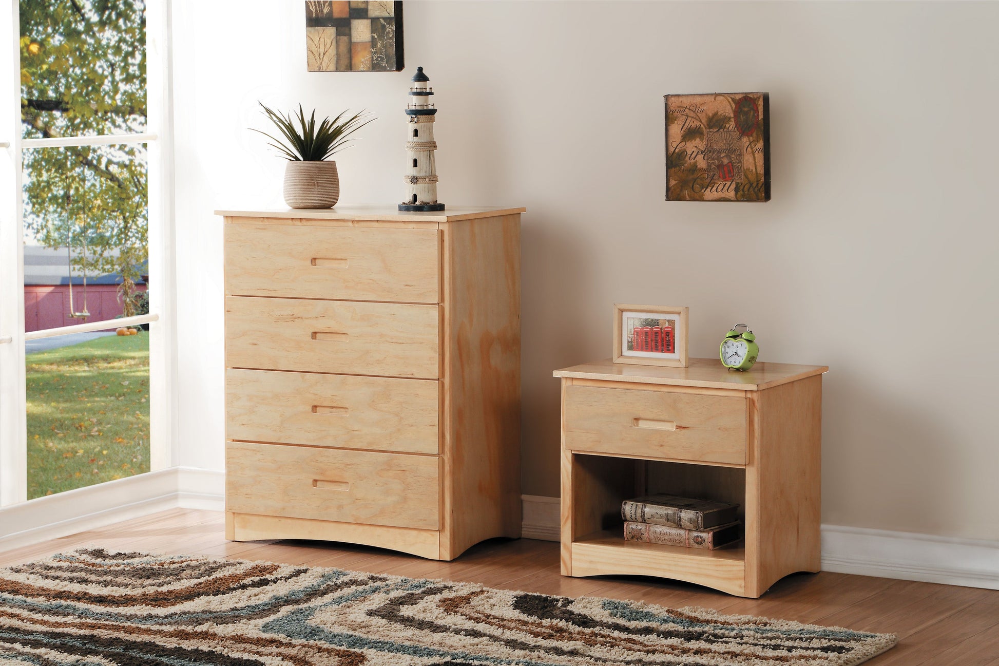 Bartly Pine Chest - B2043-9 - Luna Furniture - Dallas Store