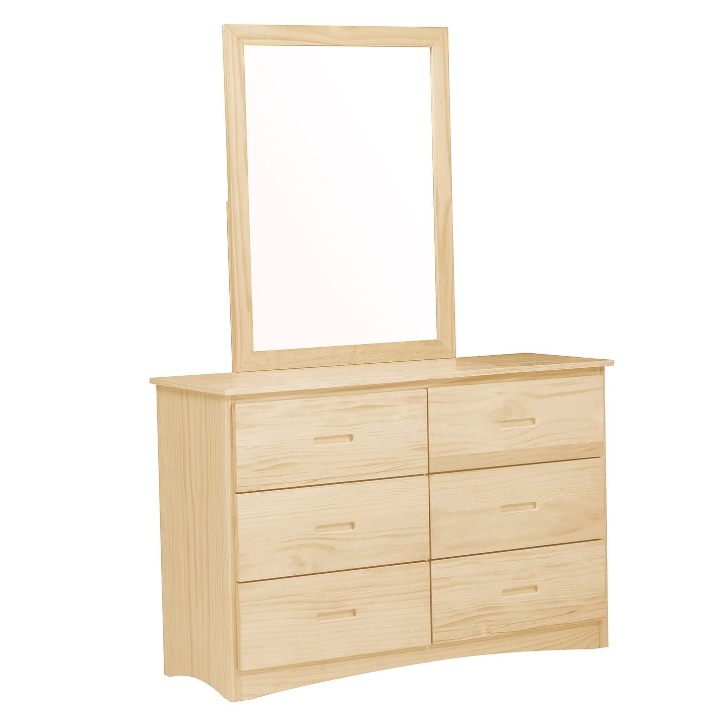 Bartly Pine Dresser - B2043-5 - Luna Furniture - Dallas Store