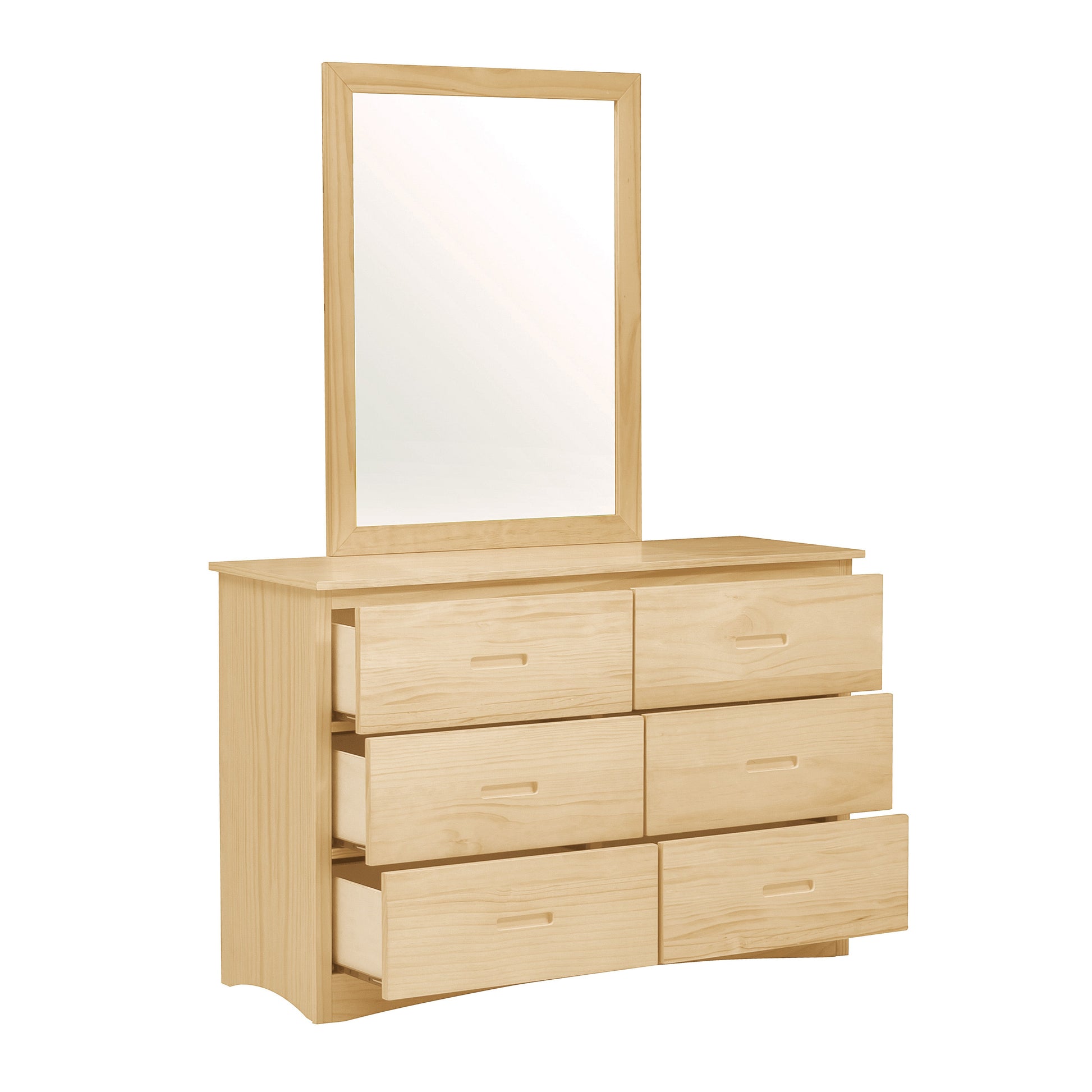 Bartly Pine Dresser - B2043-5 - Luna Furniture - Dallas Store
