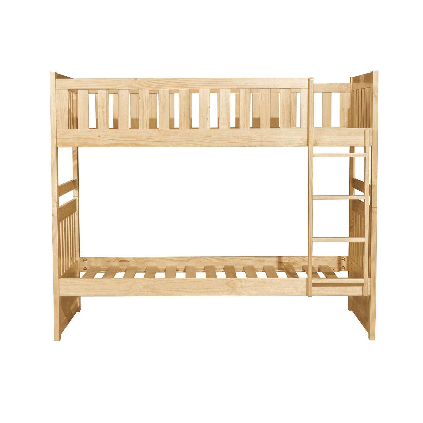 Bartly Pine Twin/Twin Bunk Bed - SET | B2043-1 | B2043-2 | B2043-SL - Luna Furniture - Dallas Store
