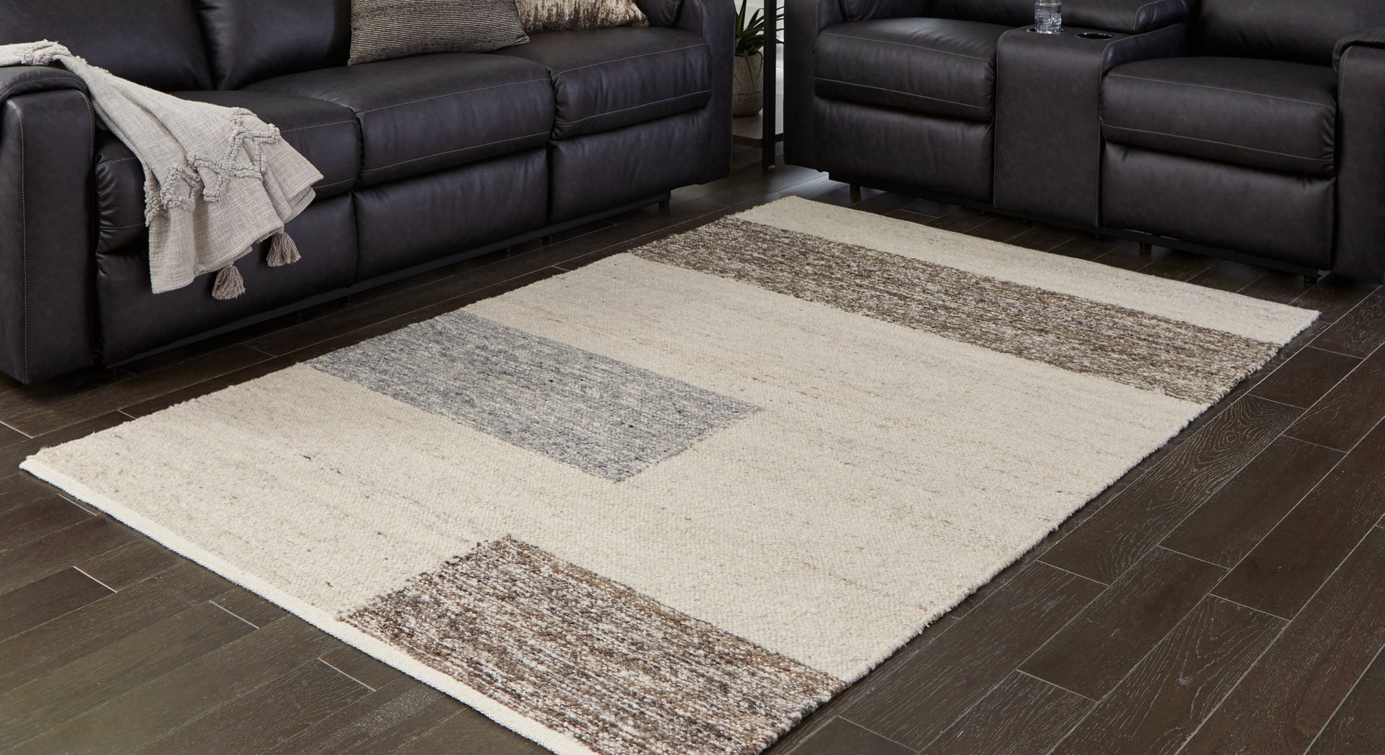 Barus Beige/Brown/Gray 8' x 10' Rug - R406401 - Luna Furniture - Dallas Store
