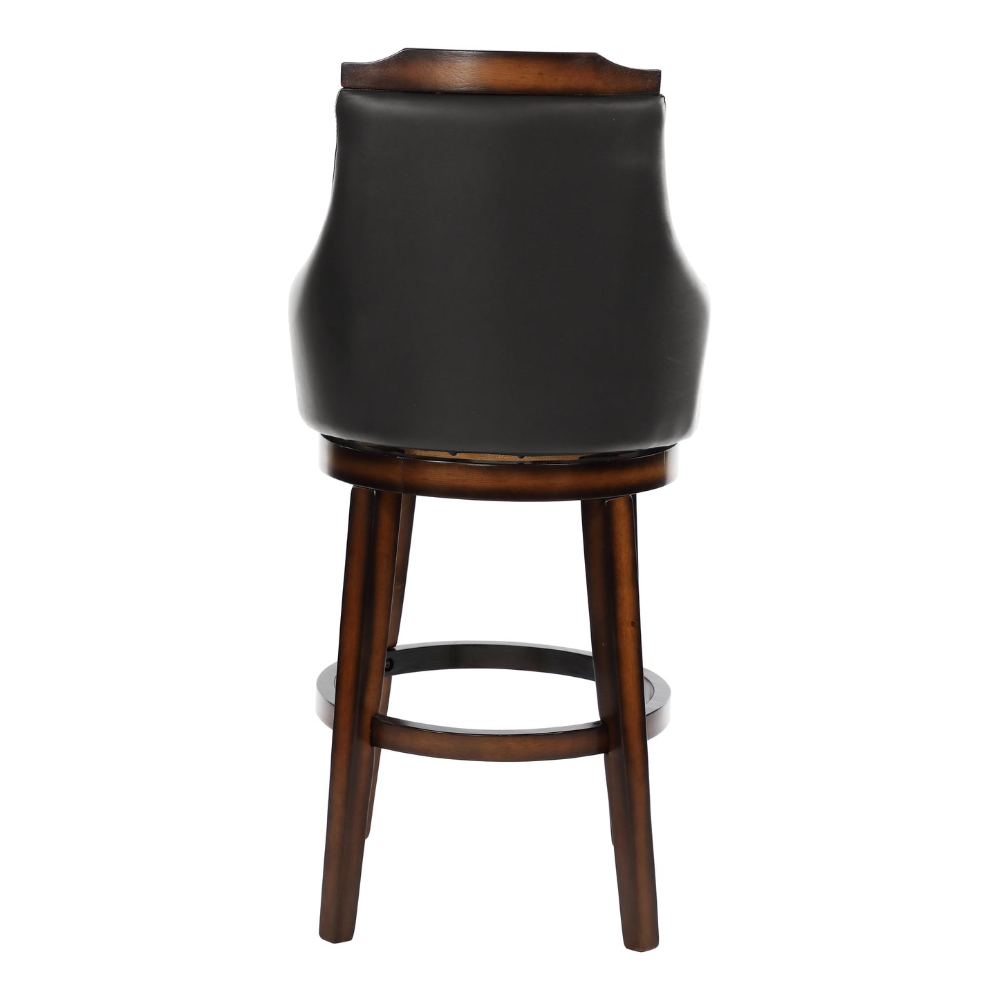 Bayshore Brown Swivel Pub Height Chair, Set of 2 - 5447-29S - Luna Furniture - Dallas Store