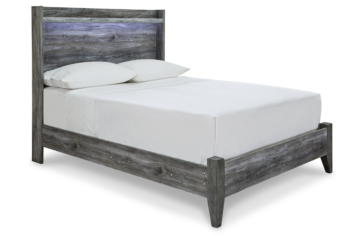 Baystorm Gray Full Panel Bed - SET | B221-84 | B221-87 - Luna Furniture - Dallas Store