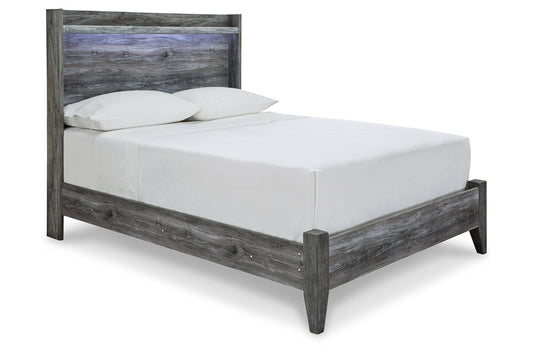 Baystorm Gray Full Panel Bed - SET | B221-84 | B221-87 - Luna Furniture - Dallas Store