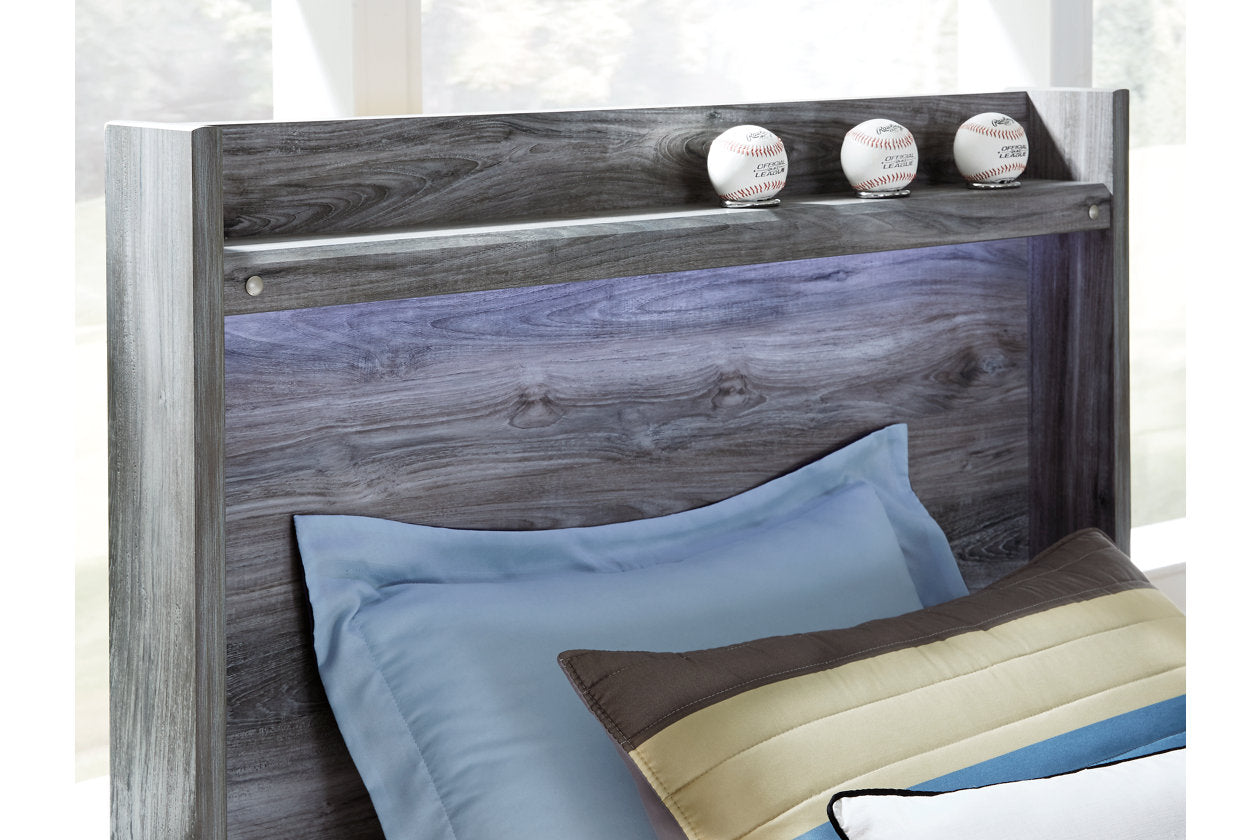 Baystorm Gray Full Panel Bed - SET | B221-84 | B221-87 - Luna Furniture - Dallas Store