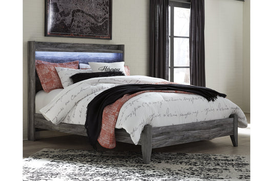 Baystorm Gray Queen Panel Bed - SET | B221-54 | B221-57 - Luna Furniture - Dallas Store