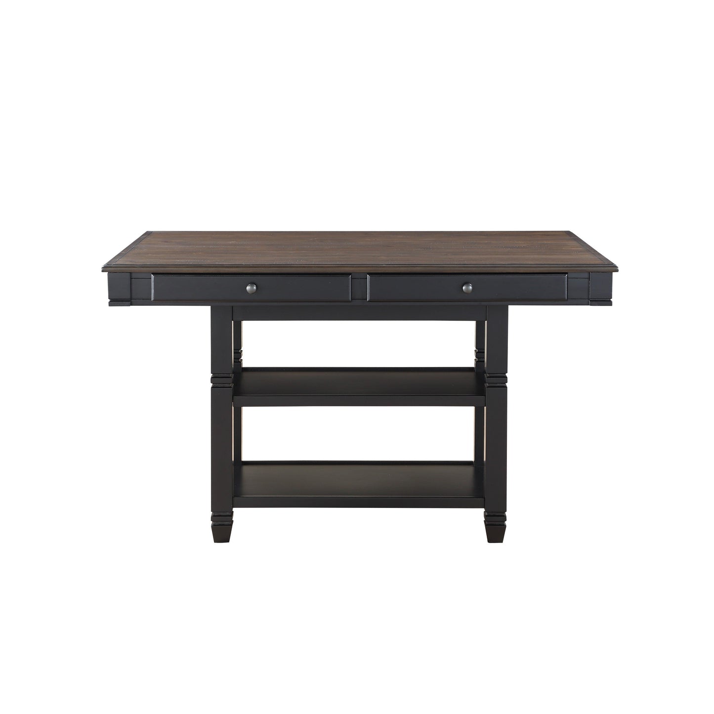 Baywater Black/Brown Counter Height Set - SET | 5705BK-36 | 5705BK-24(3) - Luna Furniture - Dallas Store