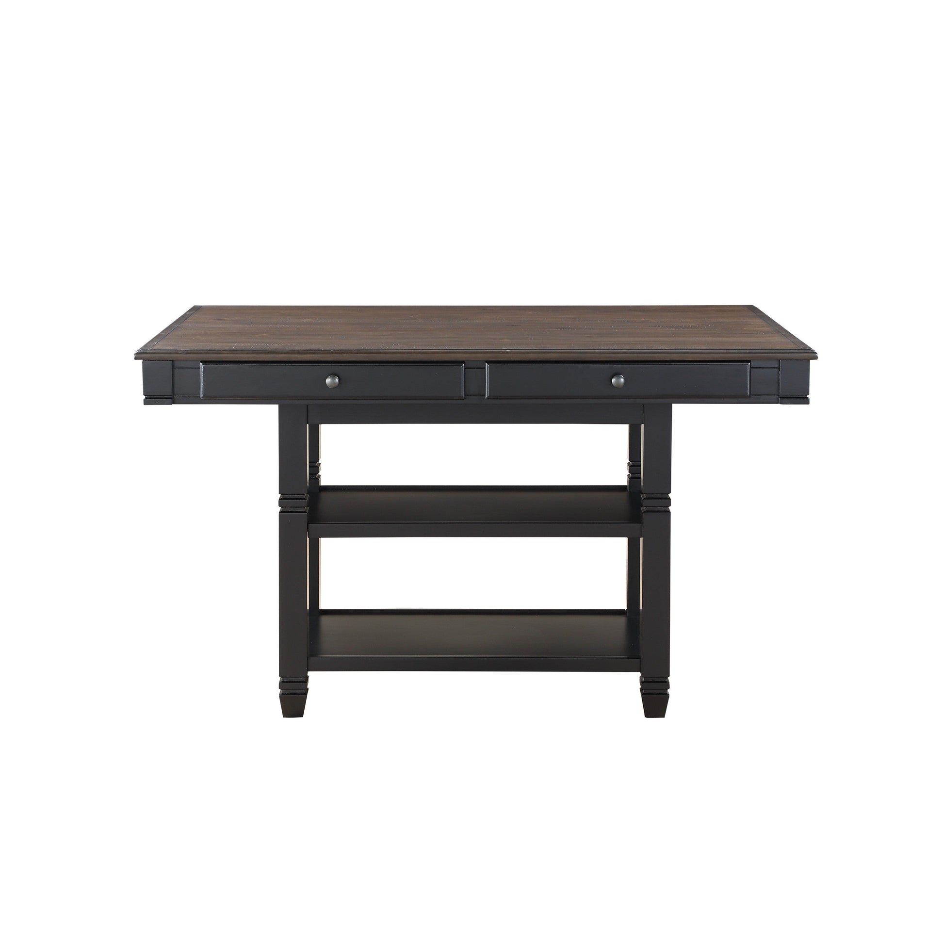 Baywater Black/Brown Counter Height Set - SET | 5705BK-36 | 5705BK-24(3) - Luna Furniture - Dallas Store