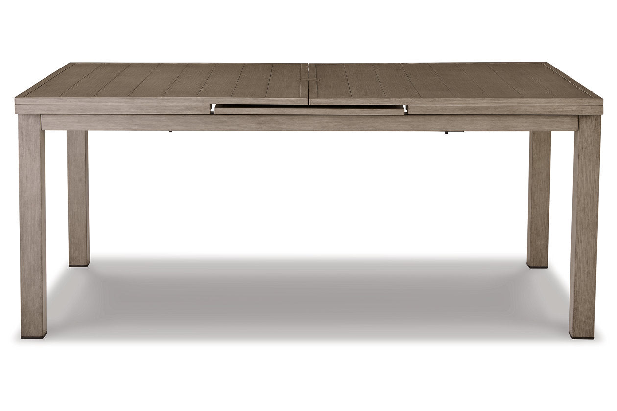 Beach Front Beige Outdoor Dining Table - P323-635 - Luna Furniture - Dallas Store
