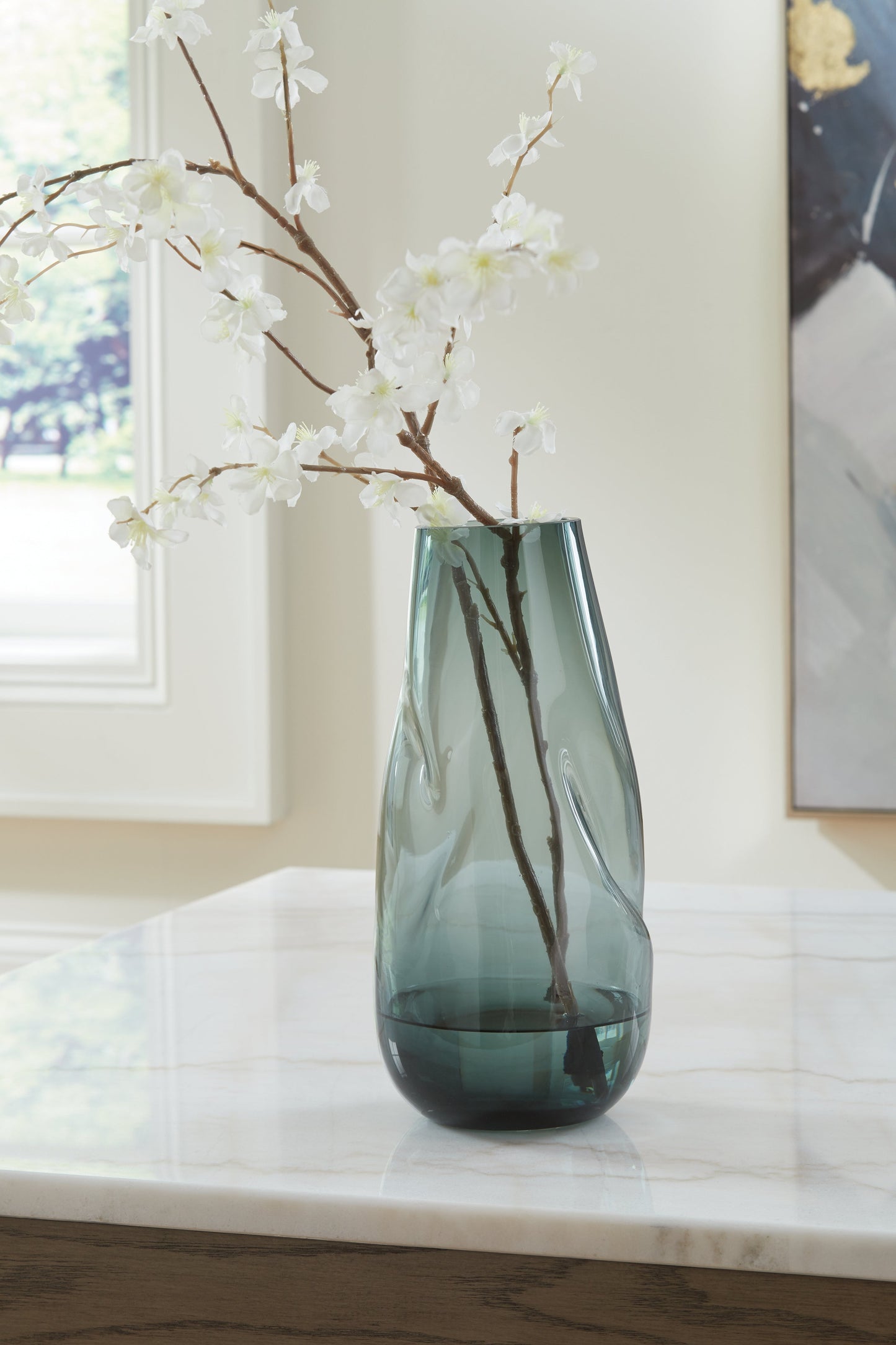 Beamund Teal Blue Vase (Set of 2) - A2900011 - Luna Furniture - Dallas Store