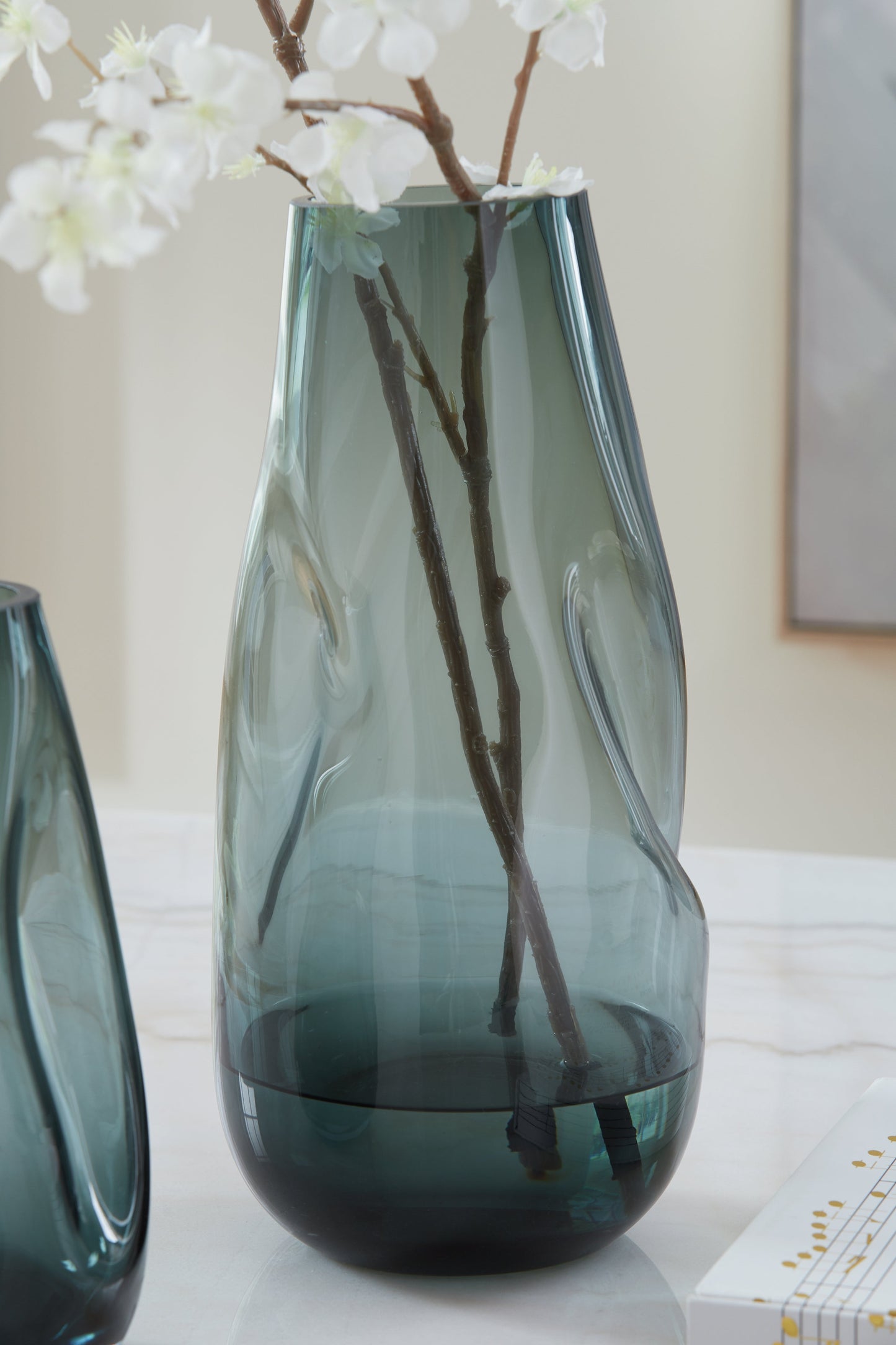 Beamund Teal Blue Vase (Set of 2) - A2900011 - Luna Furniture - Dallas Store