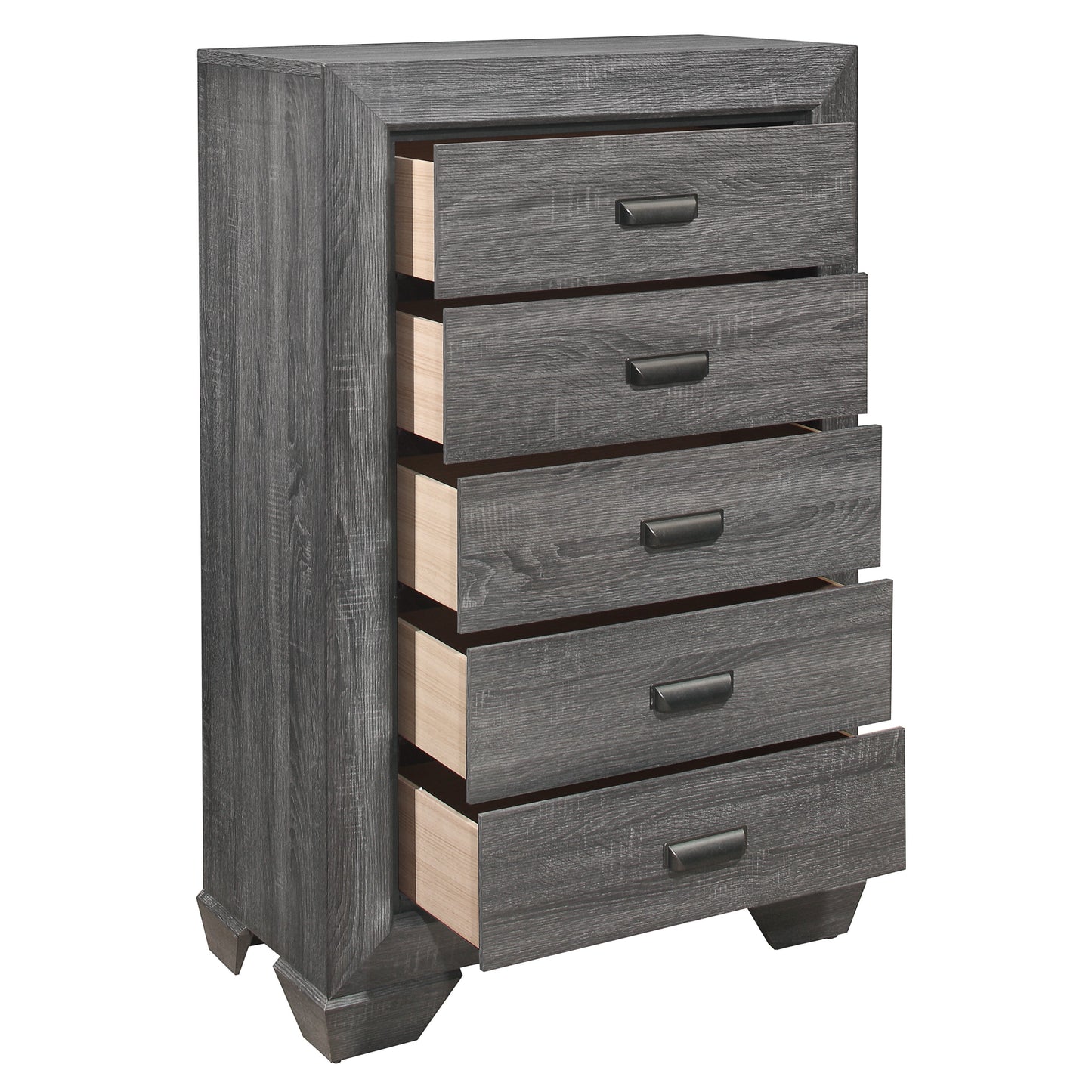 Beechnut Gray Chest - 1904GY-9 - Luna Furniture - Dallas Store