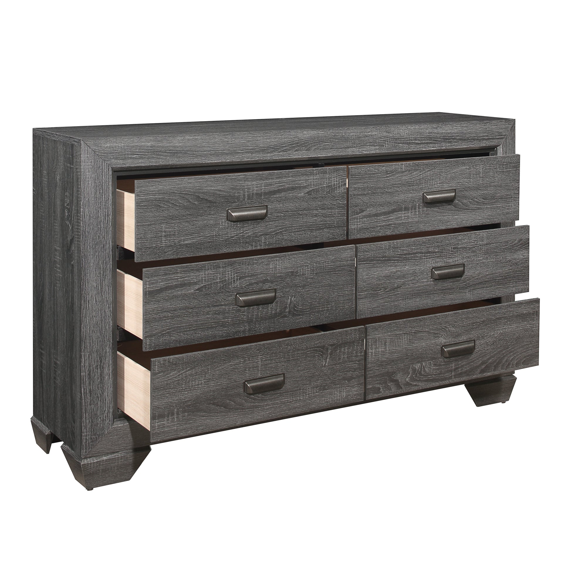 Beechnut Gray Dresser - 1904GY-5 - Luna Furniture - Dallas Store