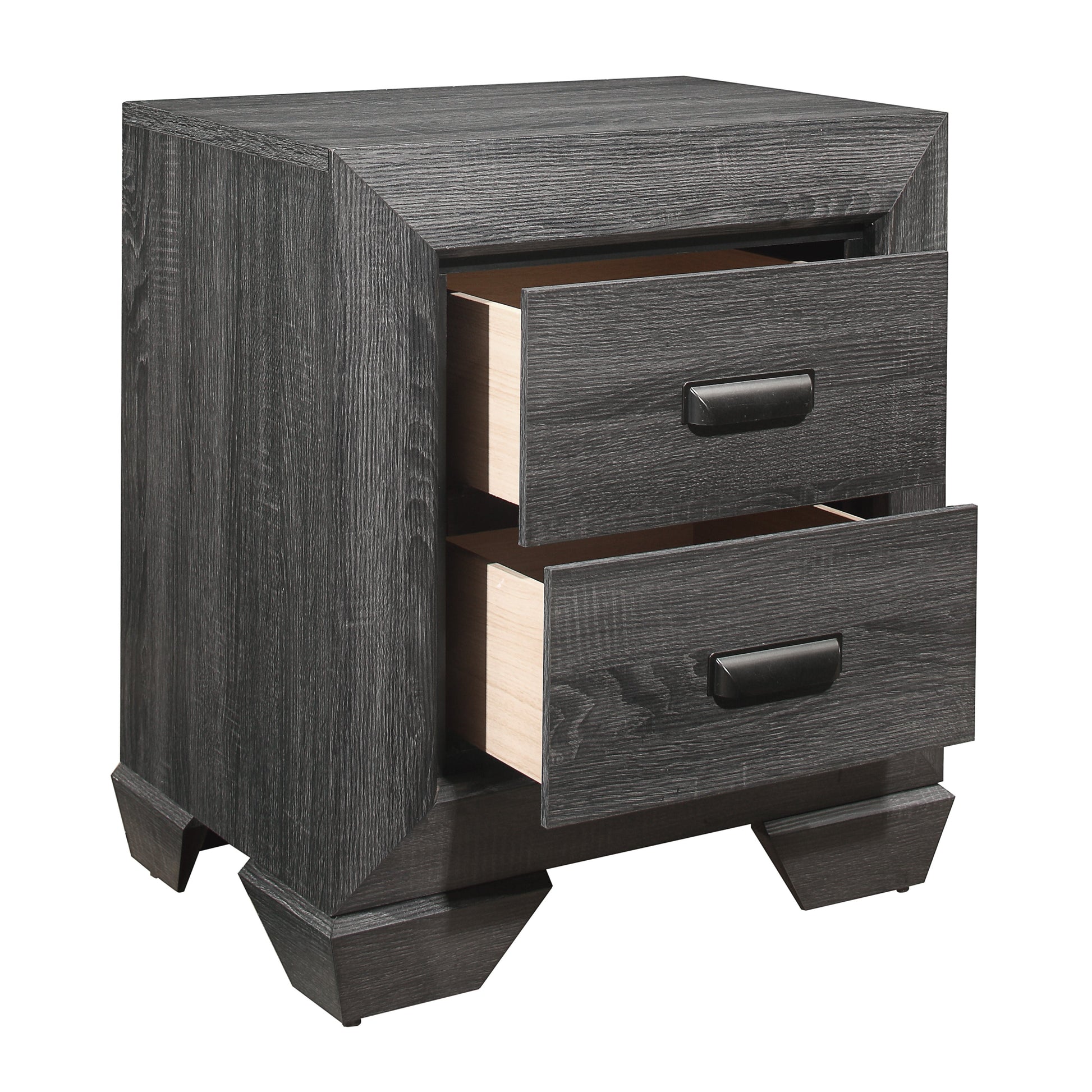 Beechnut Gray Nightstand - 1904GY-4 - Luna Furniture - Dallas Store