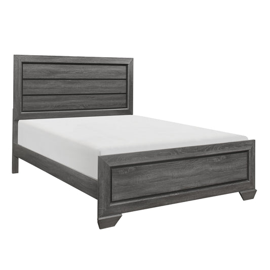 Beechnut Gray Queen Panel Bed - SET | 1904GY-1 | 1904GY-3 - Luna Furniture - Dallas Store