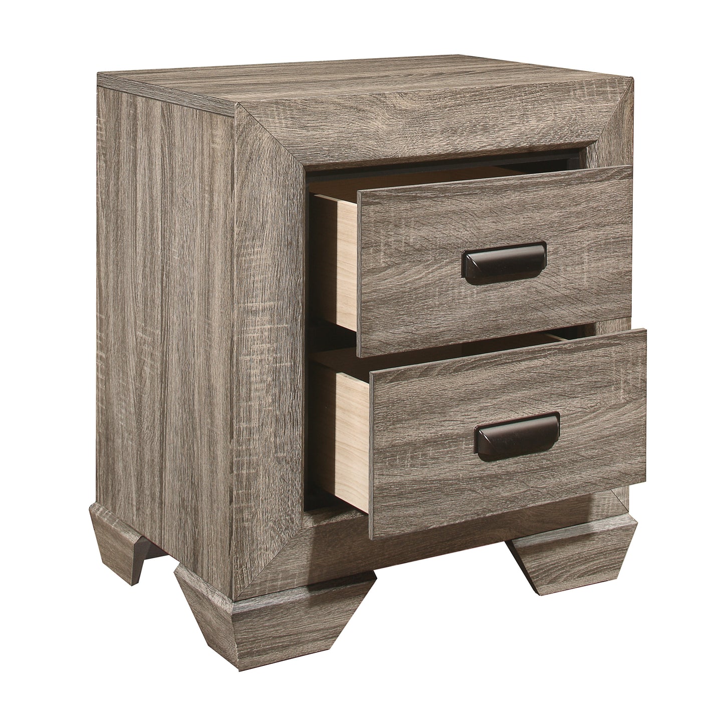 Beechnut Light Elm Nightstand - 1904-4 - Luna Furniture - Dallas Store