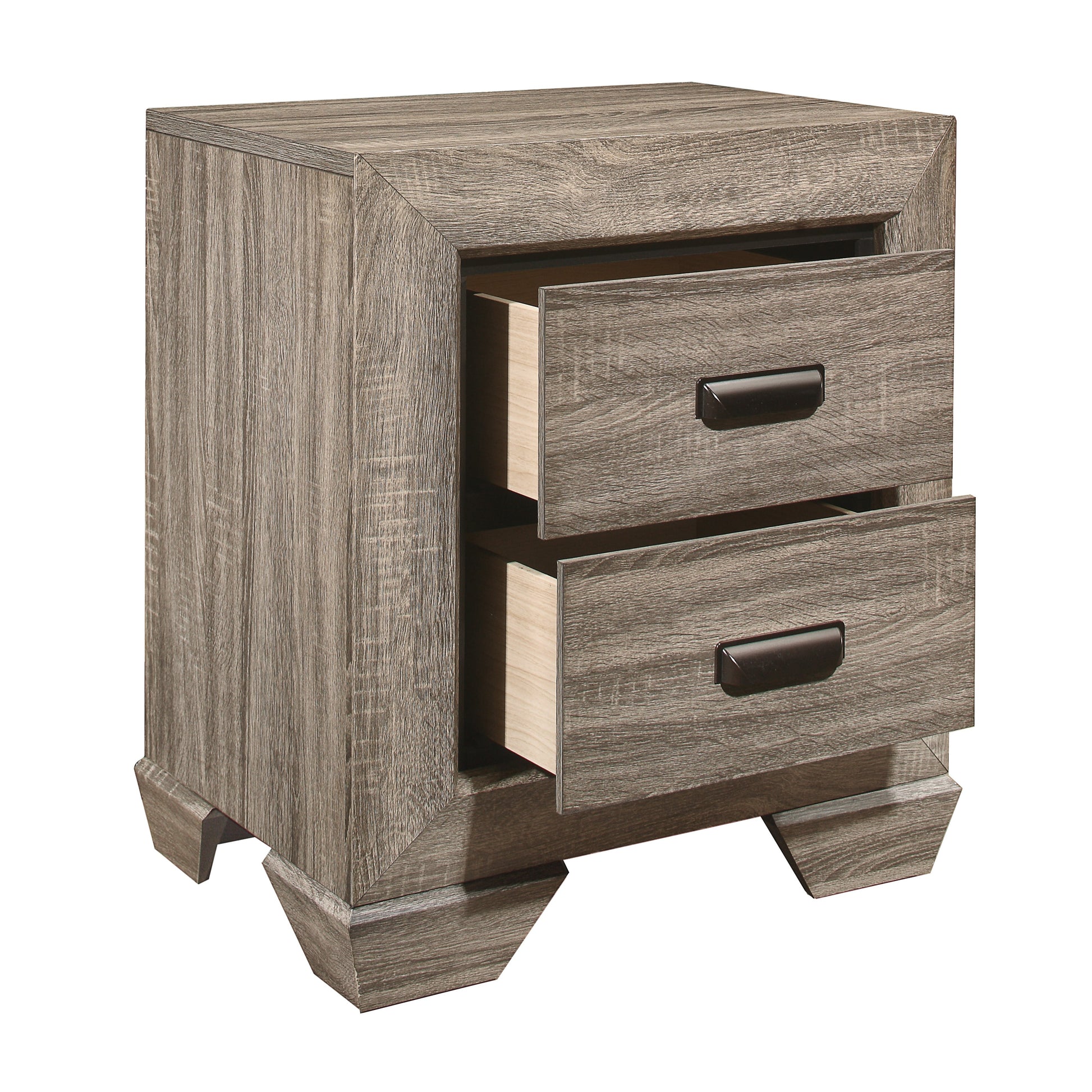 Beechnut Light Elm Nightstand - 1904-4 - Luna Furniture - Dallas Store