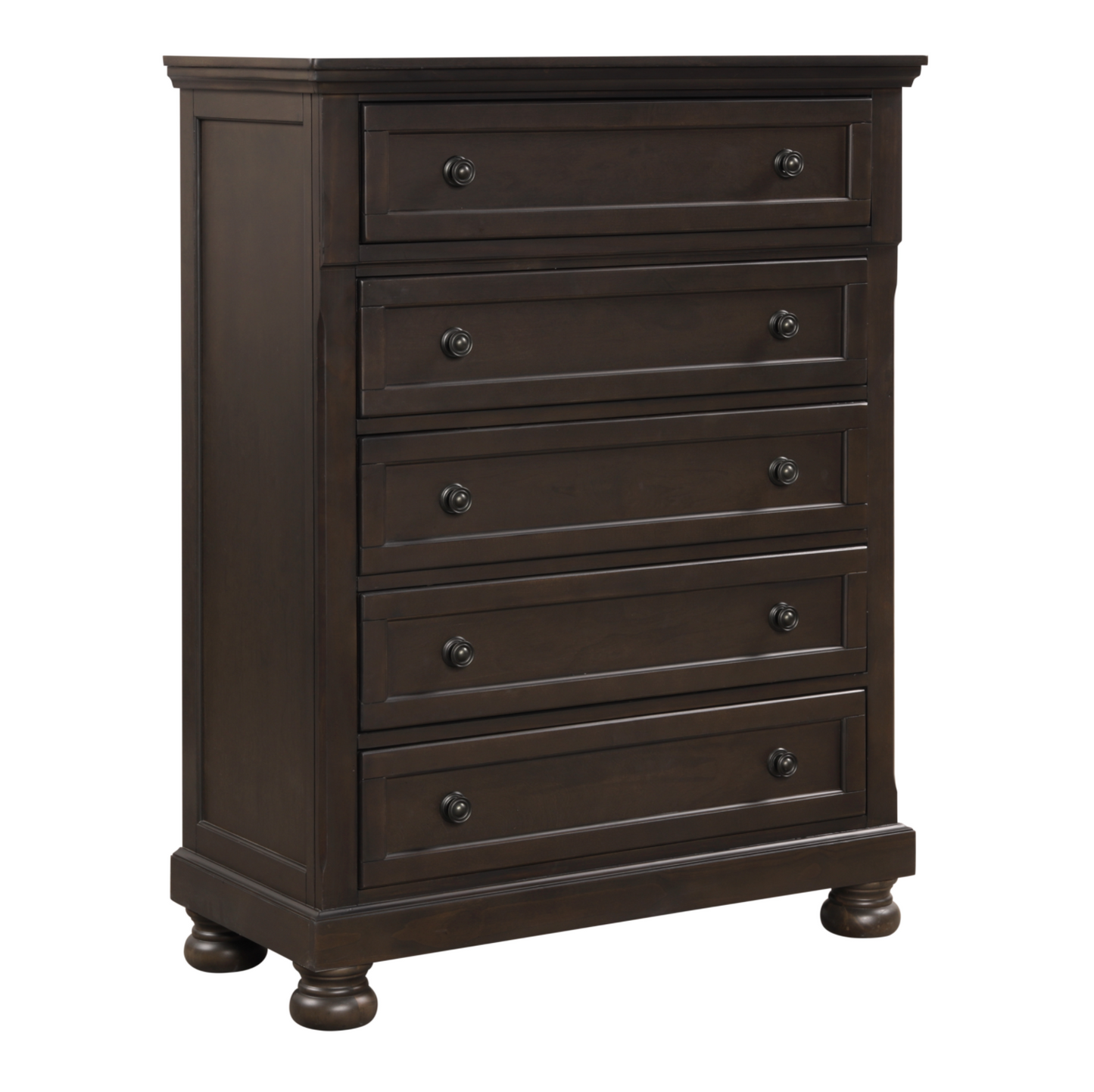 Begonia Grayish Brown Sleigh Storage Platform Bedroom Set - SET | 1718GY-1 | 1718GY-2 | 1718GY-3 | 1718GY-4 | 1718GY-9 - Luna Furniture - Dallas Store