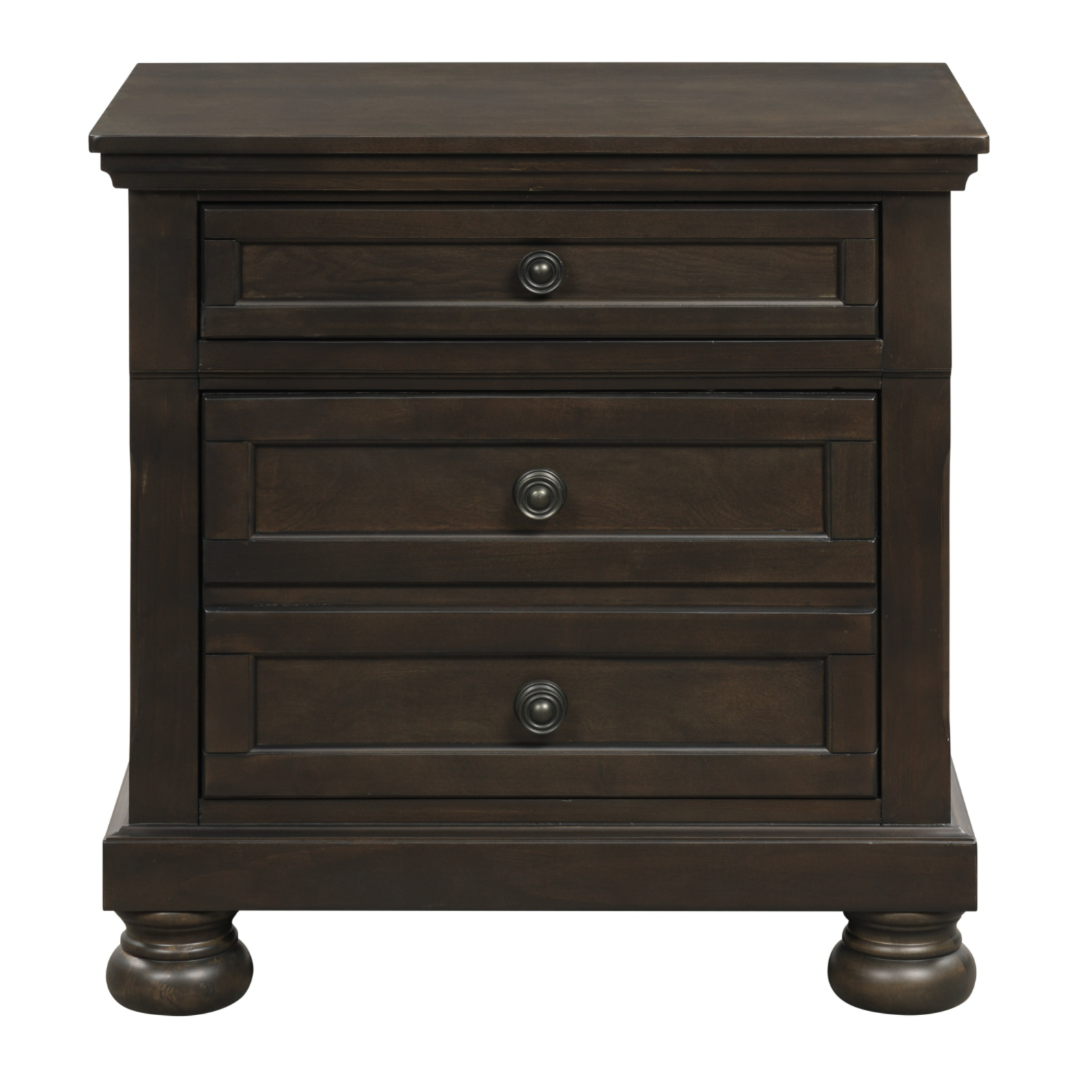 Begonia Grayish Brown Sleigh Storage Platform Bedroom Set - SET | 1718GY-1 | 1718GY-2 | 1718GY-3 | 1718GY-4 | 1718GY-9 - Luna Furniture - Dallas Store
