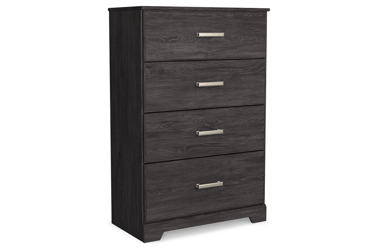 Belachime Black Chest of Drawers - B2589-44 - Luna Furniture - Dallas Store