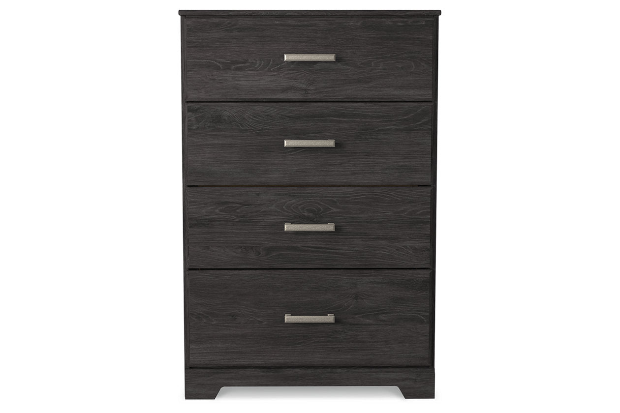Belachime Black Chest of Drawers - B2589-44 - Luna Furniture - Dallas Store