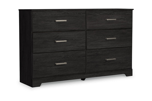 Belachime Black Dresser - B2589-31 - Luna Furniture - Dallas Store
