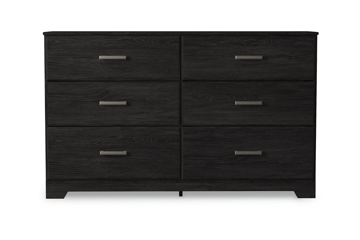 Belachime Black Dresser - B2589-31 - Luna Furniture - Dallas Store