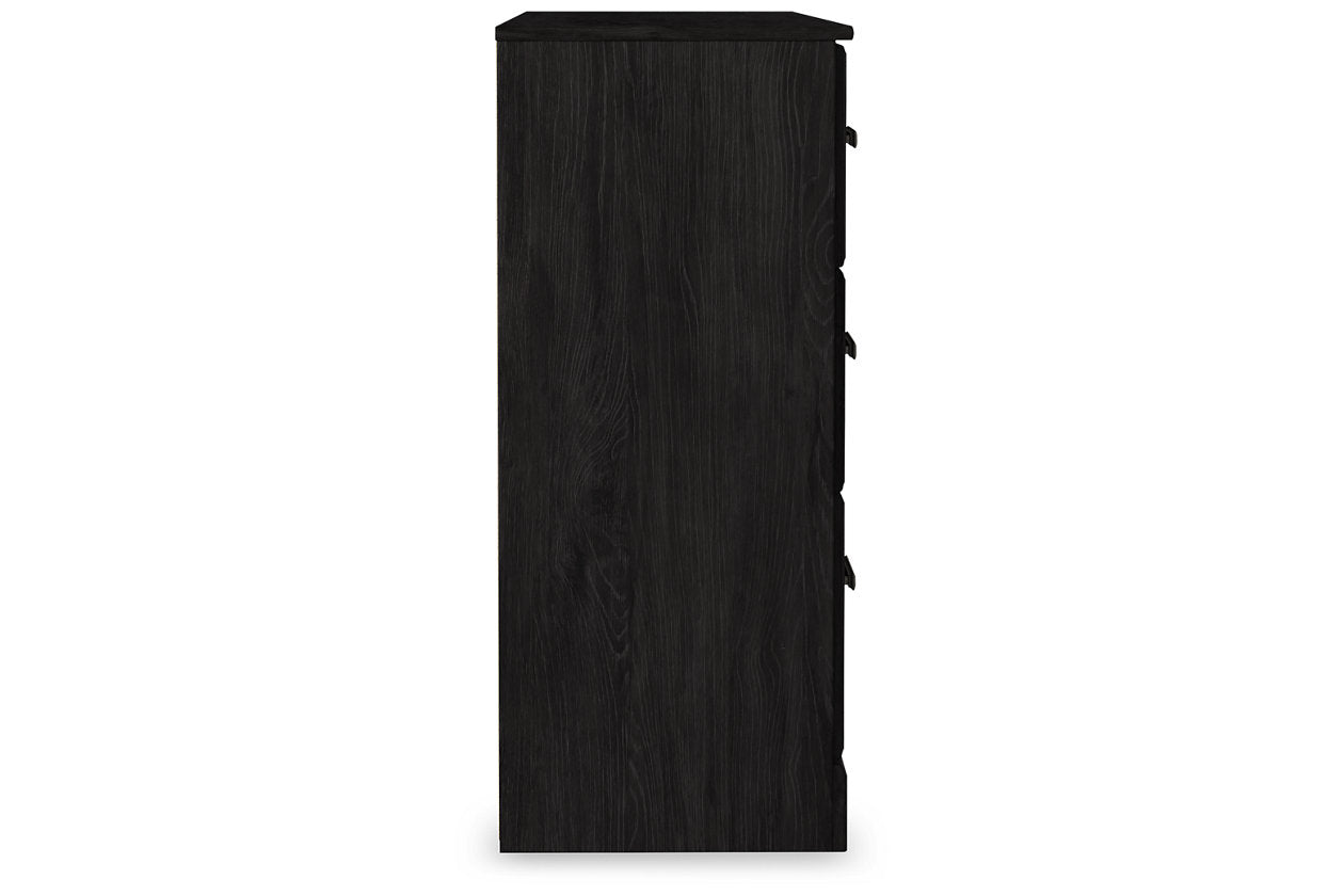 Belachime Black Dresser - B2589-31 - Luna Furniture - Dallas Store