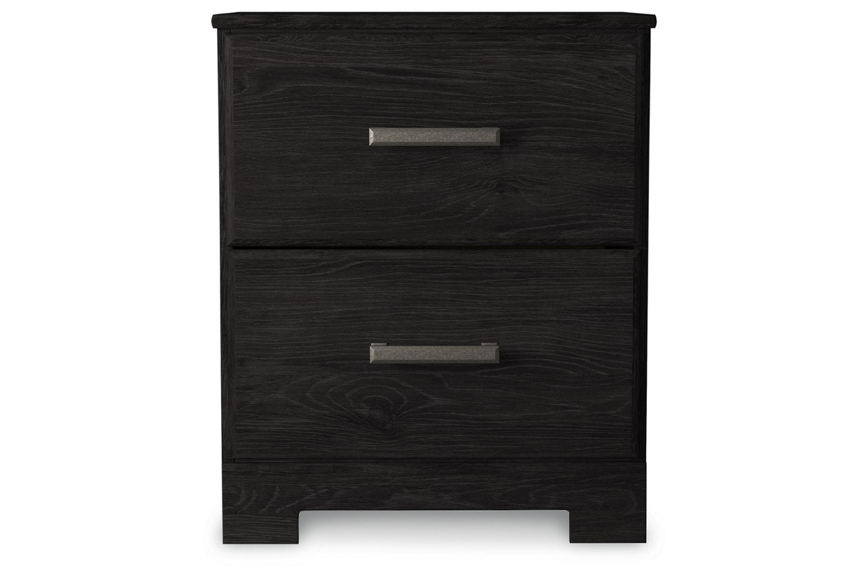 Belachime Black Nightstand - B2589-92 - Luna Furniture - Dallas Store