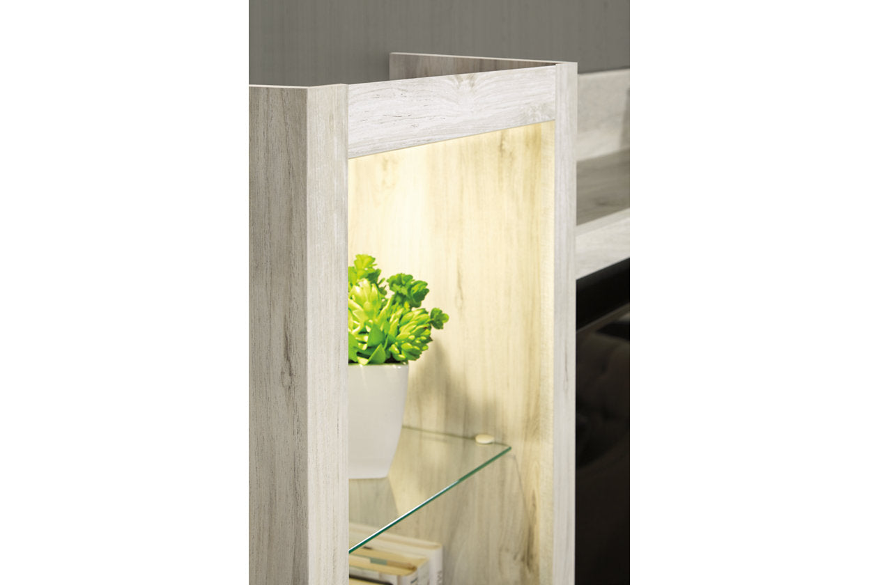 Bellaby Whitewash 4-Piece Entertainment Center with Electric Fireplace - SET | W100-101 | W331-24(2) | W331-27 | W331-68 - Luna Furniture - Dallas Store
