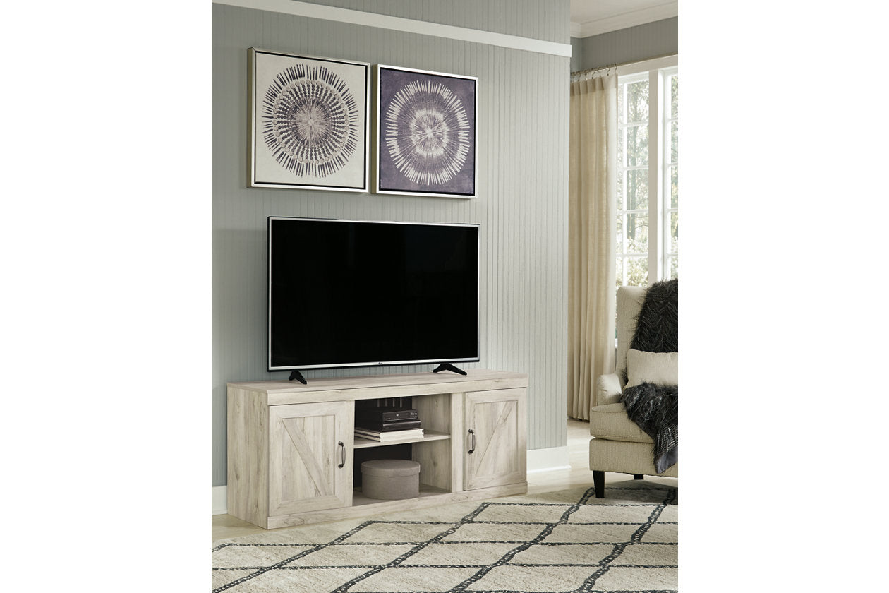 Bellaby Whitewash 60" TV Stand - EW0331-268 - Luna Furniture - Dallas Store