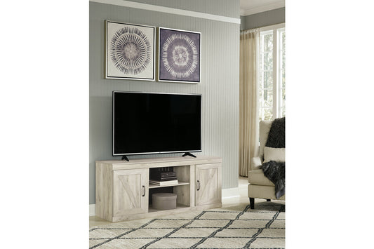 Bellaby Whitewash 60" TV Stand - EW0331-268 - Luna Furniture - Dallas Store