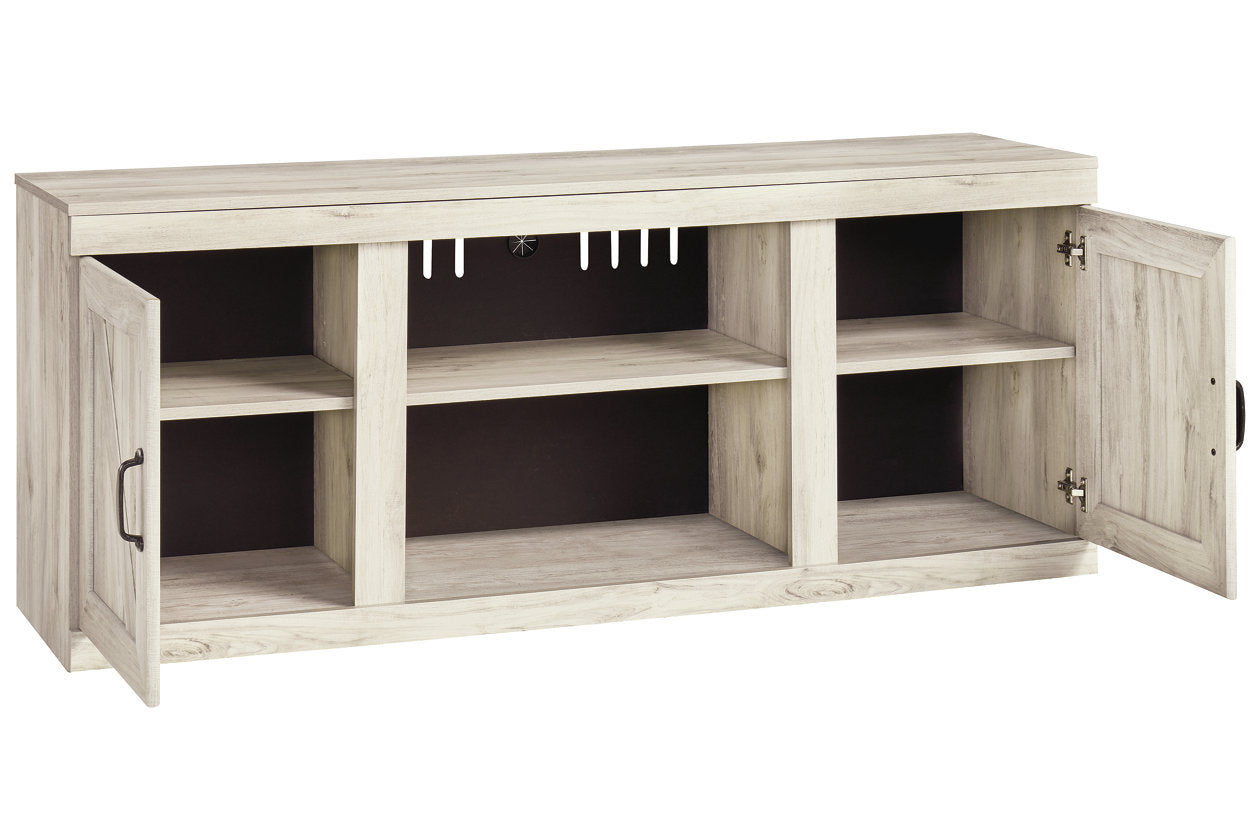 Bellaby Whitewash 60" TV Stand - EW0331-268 - Luna Furniture - Dallas Store